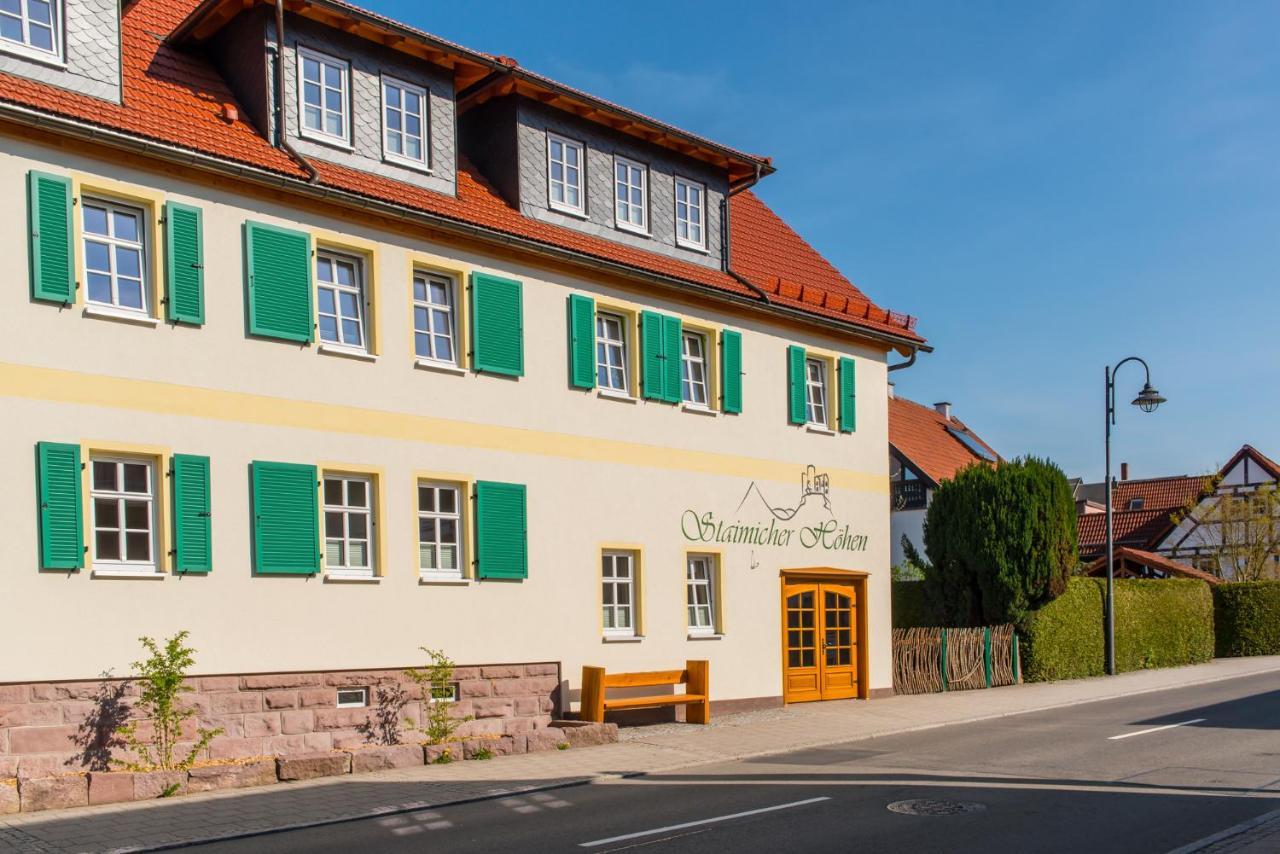 Staimicher Hoehen - Premium Appartements Kurort Steinbach-Hallenberg Екстериор снимка